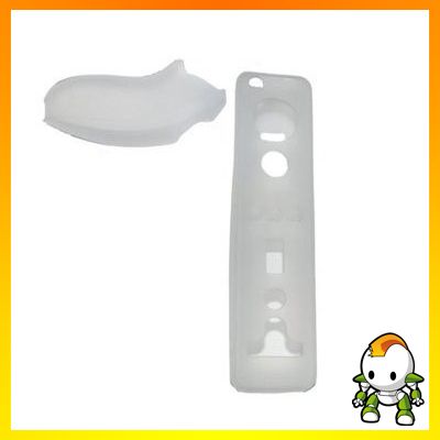 Silikon Schutzhülle WiiMote und Nunchuck in WEISS