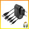 5in1 Ac Adapter Schwarz
